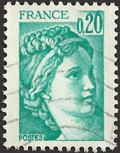 FRANCE - 1565 - Used - SCV-0.25