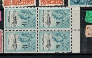 Tristan Da Cunha SG 30 Blooklet Pane of 4 MNH (10eoj)