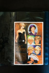 British Colonies Princess Diana NH Stamp Collection