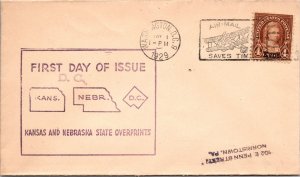 SC# 662 FDC - 1929 Theodore Forbes Cachet - L36835 