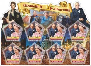 Stamps. Winston Churchill 2023 year 6 sheets perforated NEW