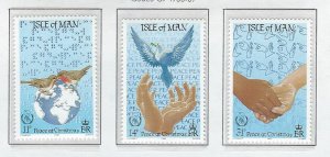 Isle of Man    MNH sc  318-320