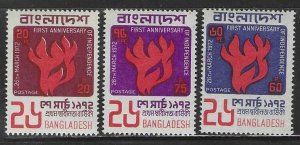 Bangladesh MNH sc# 33-5 Independence