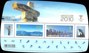 Canada #2366c, Complete Set, 2010, Olympics, Never Hinged