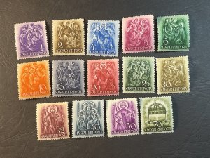 HUNGARY # 511-524--MINT/HINGED----COMPLETE SET----1938