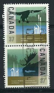 Canada SG 1290 and 1291 se-tenant pair FU