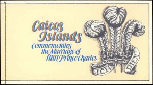 Turks & Caicos Islands - Caicos #12, Complete Set, Unexploded Booklet, 1981, ...