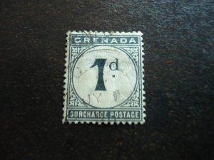 Stamps - Grenada - Scott# J1 - Used Part Set of 1 Stamp