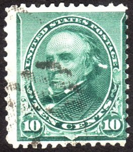 1890, US 10c, Webster, Used, Sc 226