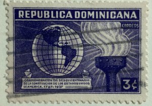 AlexStamps DOMINICAN REPUBLIC #333 XF Used 