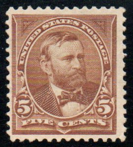 USA #270 VF OG H, vivid color!