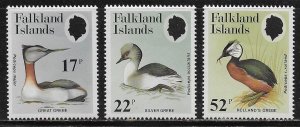 Falkland Islands Scott #'s 408 - 410 MNH