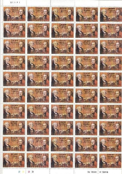 GRENADA GRENADINES 1975  MILITARY #91-92-93- CPLT SHEETS of  50...MNH...$50.00