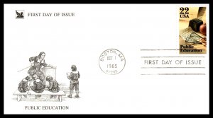 US 2159 Puplic Education Readers Digest U/A FDC