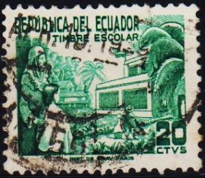 Ecuador.1952 20c S.G.967 Fine Used
