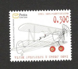 MONTENEGRO - MNH STAMP - THE CENTURY OF AVIATION IN MONTENEGRO - 2013.