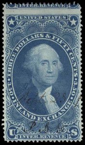 U.S. REV. FIRST ISSUE R87c  Used (ID # 97007)