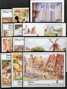 St Vincent Grenadines 970-81 MNH Disney, Tales of Uncle Scrooge