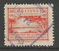 BOLIVIA RA4A VFU Z2814
