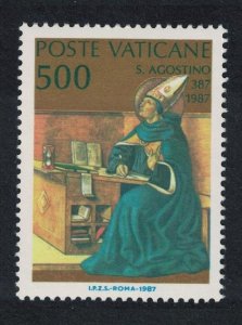 Vatican 'Ecstasy of St Augustine' fresco Benozzo Gozzoli 1987 MNH SG#872