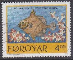 Faroe Islands sc#261 1994 4k Fish used