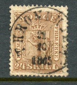 Norway # 10, Used.