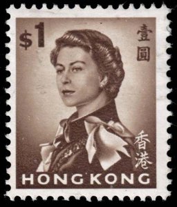 Hong Kong - Scott 212 - Mint-Hinged - Damaged Corner