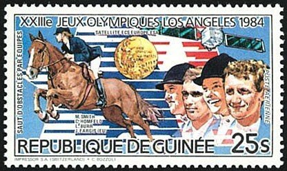 Olympics Games Los Angeles Medals - Imperf. - Full-