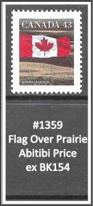 Canada #1359 Flag Over Prairie MNH