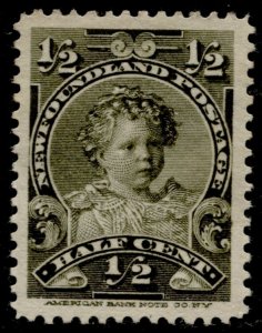 Newfoundland #78 Edward VIII as a child Definitive MNG