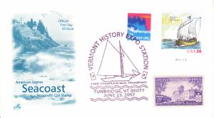 2007 Vermont Lake Champlain Mail Transport Tunbridge VT Pictorial Artcraft