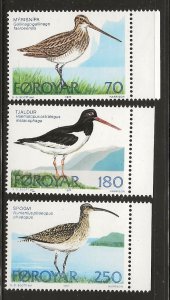 FAROE  # SC 28 - 30  MNH