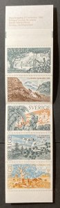 Sweden 1985 #1566a Booklet, Wholesale lot of 5, MNH, CV $27.50