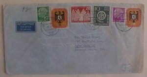 GERMANY MIXED BERLIN 1956 B # 137 , G 230 CAT  20E (=$ 22.00)