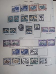 collection on pages South Africa 1938-51 AB: CV $256