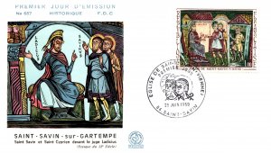 France, Worldwide First Day Cover, Art