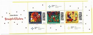 Germany 2022,Sc.# MNH, Fairy Tale, Grimm Brothers: Rumpelstilzchen booklet