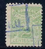 Uruguay Scott # Q26, used