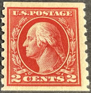 U.S.# 413-MINT/HINGED--DARK CARMINE--1912