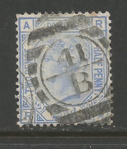 GREAT BRITAIN 82 VFU PLATE 23 K752-2