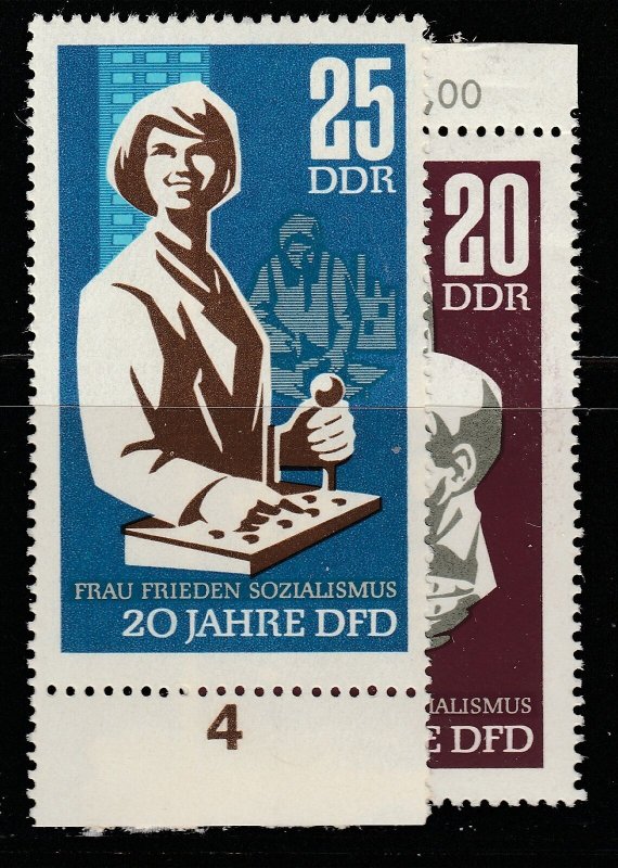 1967 DDR East Germany GDR VF MH* Full Set A21P38F6370- | Europe