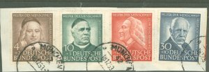 Germany #B334-B337  Single (Complete Set)