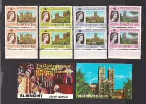 ST. VINCENT SC# 528-31 F-VF MNH 1978