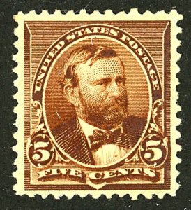 U.S. #223 MINT OG HR