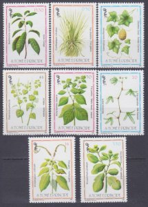 1983 Sao Tome and Principe 861-868 Medicinal plants 20,00 €