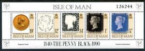 Isle of Man 422, MNH, PHILATELIC EXPO 1990. s5411