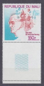 1975 Mali 502+Tab 20th anniversary of Alexander Fleming's death