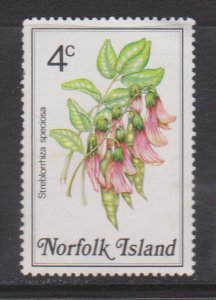 SG321 1984 Norfolk Island Flowers MNH