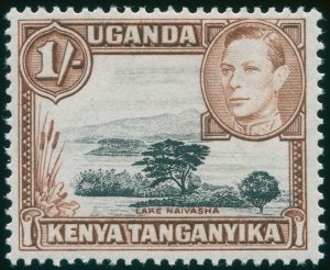 Kenya Uganda Tanganyika 1949 1s black & yellowish brown SG145b unused