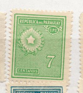 Paraguay 1927-42 Early Issue Fine Mint Hinged 7c. 282599